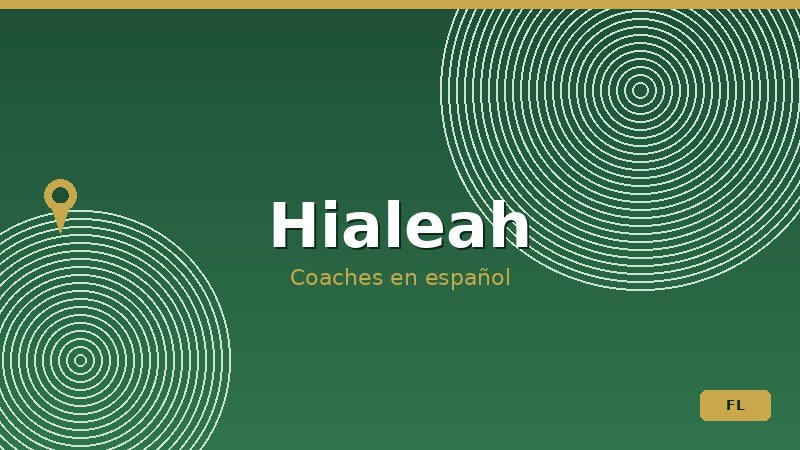 Coach en Hialeah en español