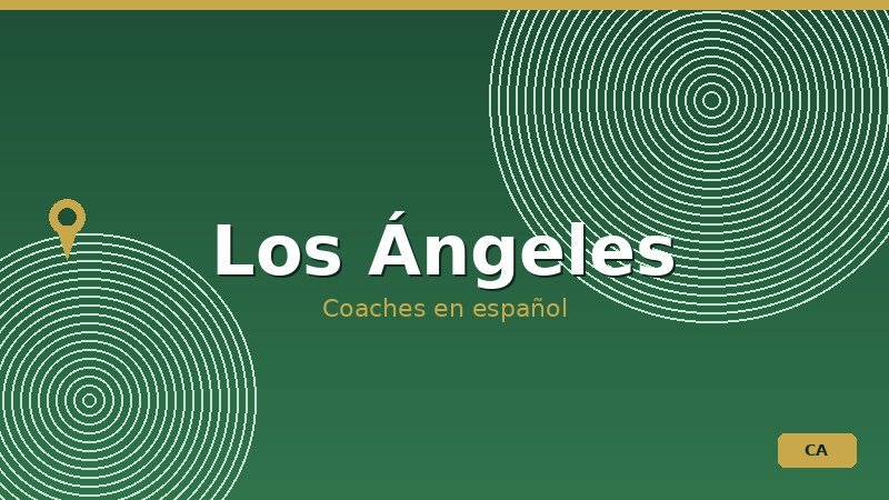 Coach en Los Ángeles en español