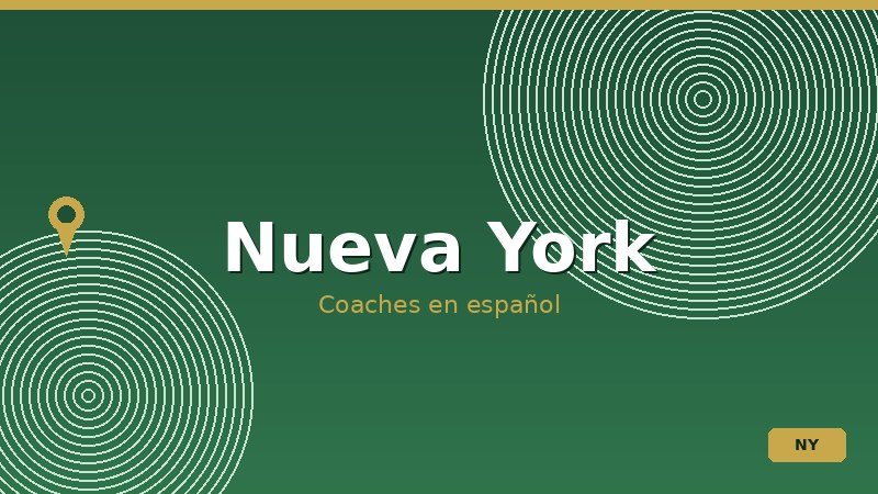 Coach en Nueva York en español