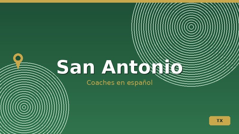 Coach en San Antonio en español